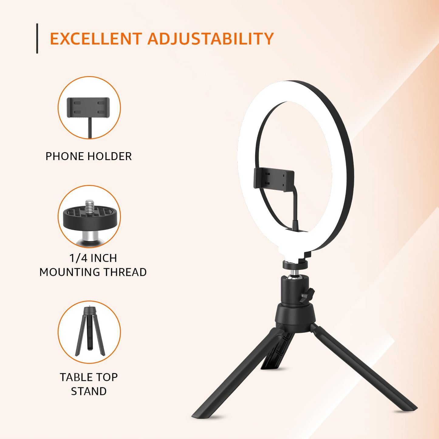 14 inch Ring light with Tripod