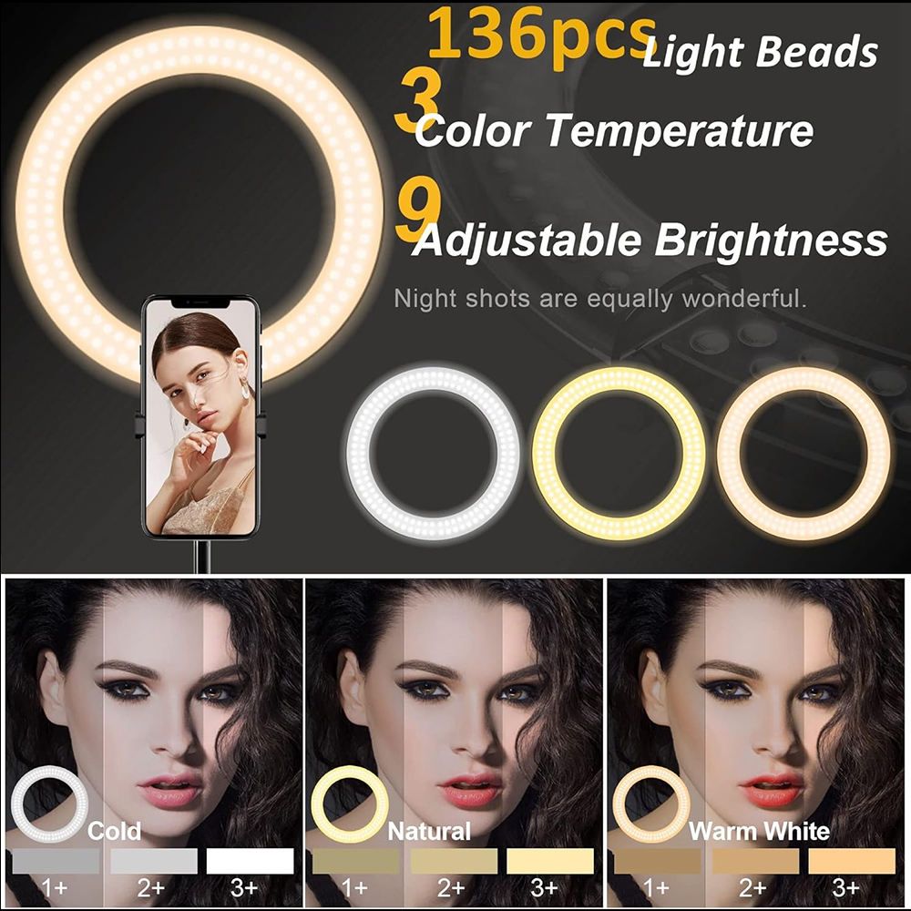 Glow - On-The-Move Photo Studio | 10″ Foldable Ring Light Box