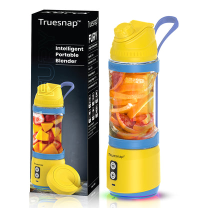 Truesnap FURY Portable Blender – High-Torque Motor, 700ml Capacity | 20 Blends per Charge, USB-C Rechargeable, Leakproof & BPA-Free