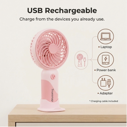 Truesnap Portable Handheld Mini Fan