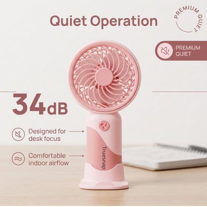 Truesnap Portable Handheld Mini Fan