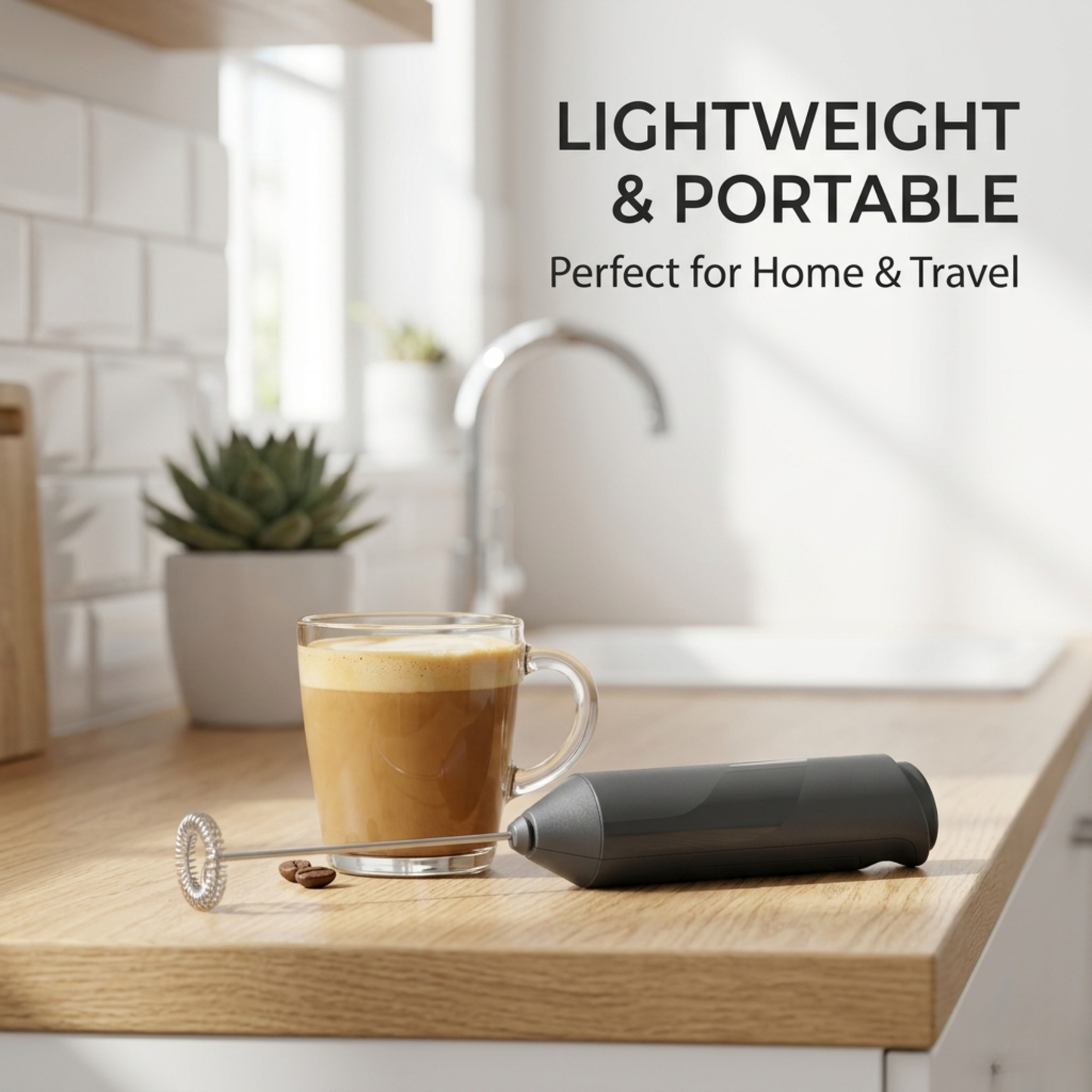 Mini Wireless Automatic Milk Frother