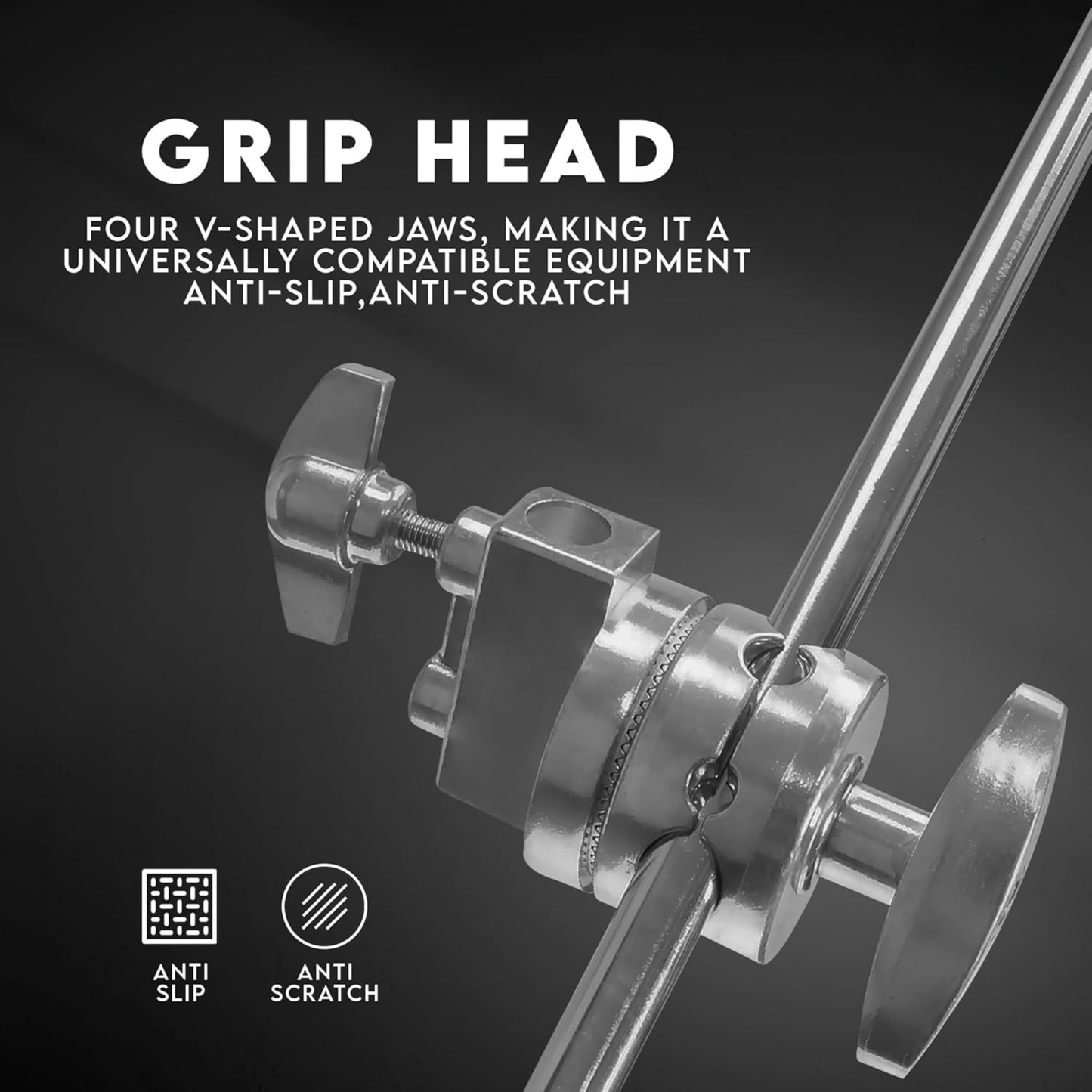 9.5 Ft Heavy Duty C-Stand | Boom Arm | Photo & Video Lighting