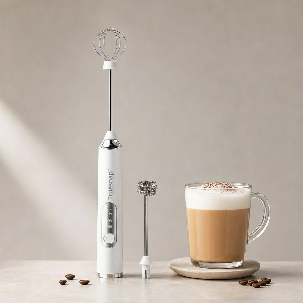 Mini Electric USB Rechargeable Handheld Milk Frother & Egg Beater