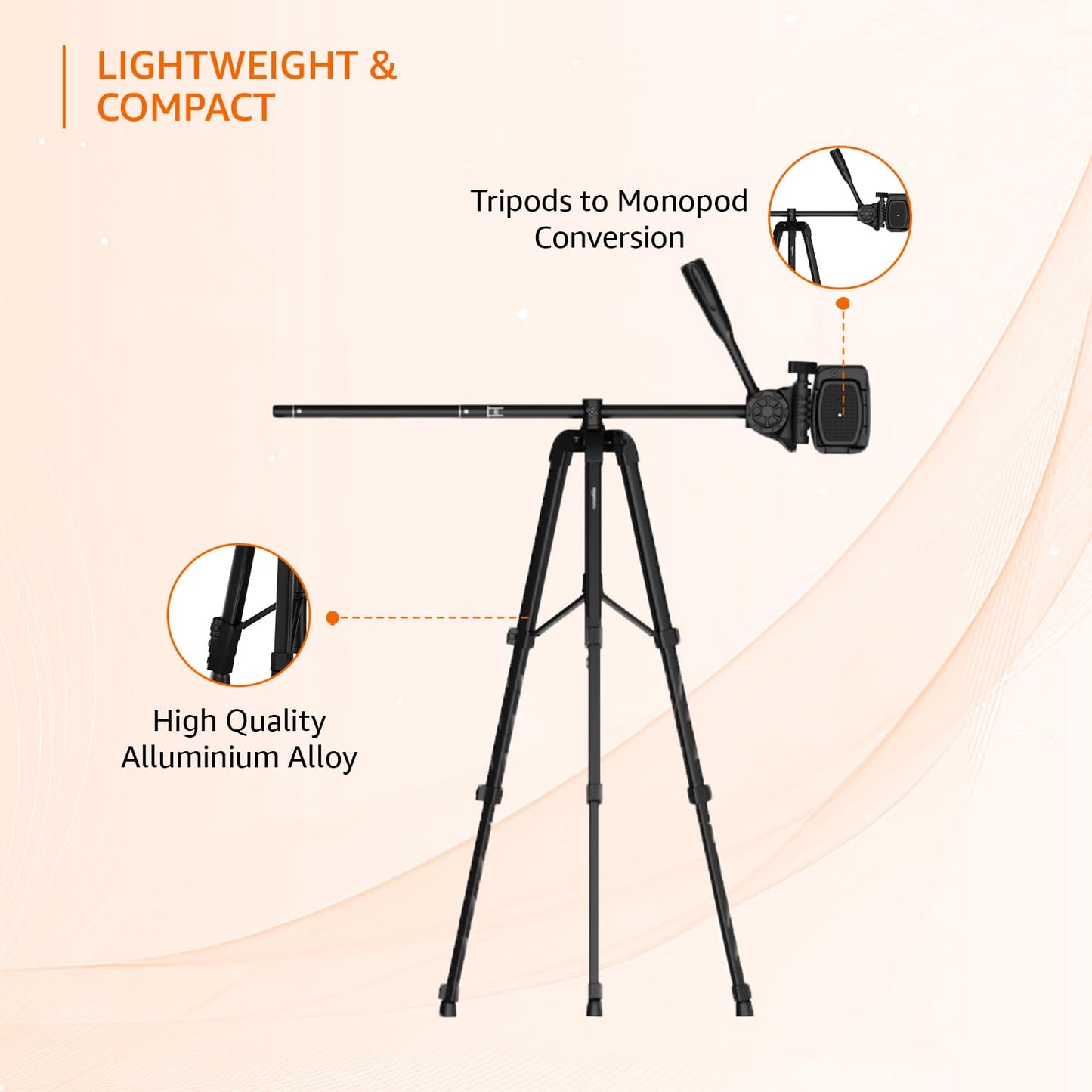 tripod lightweight & compact