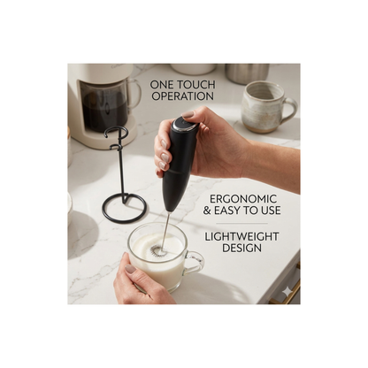 Milk Frother for Coffee with Stand