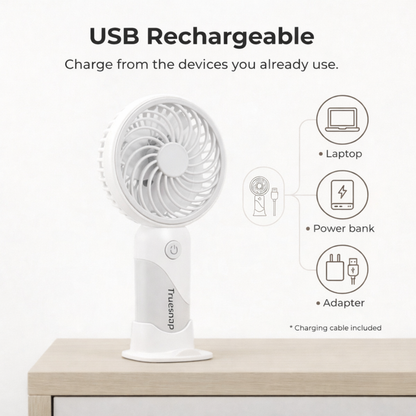 Truesnap Portable Handheld Mini Fan