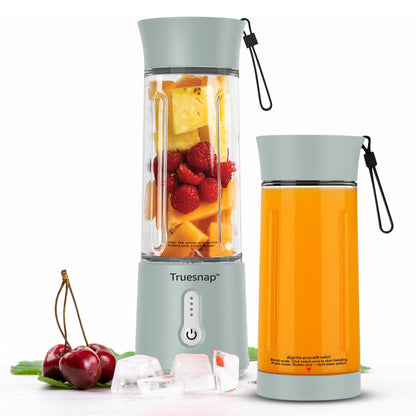 Truesnap Quix Portable Blender – 230W High-Speed Smoothie Maker | USB-C Rechargeable, Leakproof, BPA-Free