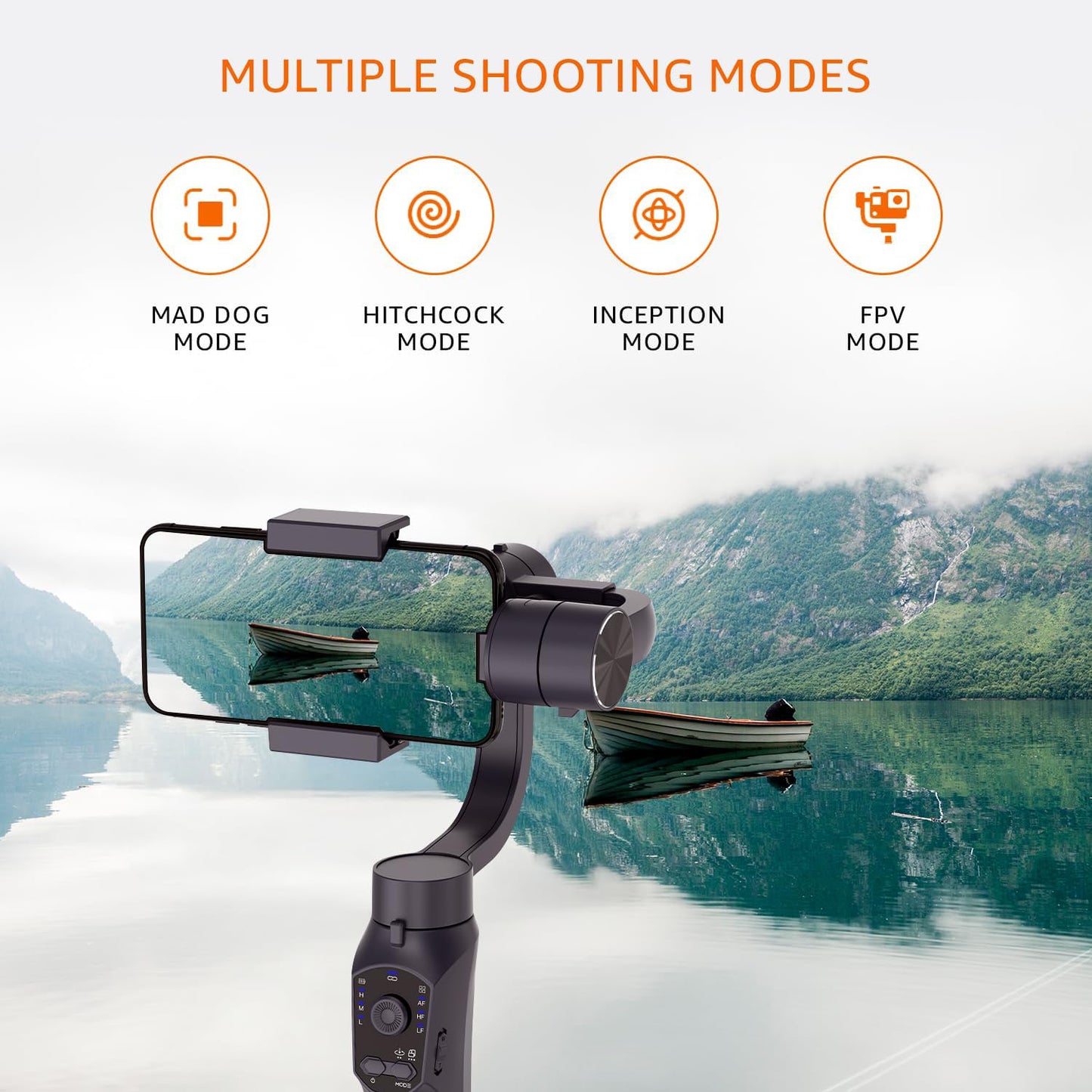 Amazon Basics 3 axis Gimbal Stabilizer for Smartphones