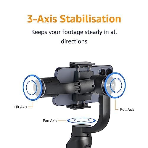 Amazon Basics 3 axis Gimbal Stabilizer for Smartphones