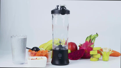 Truesnap Blitz Portable Blender – 230W High-Speed Smoothie Maker | 600ml Capacity, Dual Mode, USB-C Rechargeable, Leakproof & BPA-Free