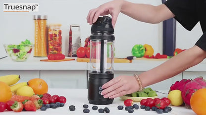Truesnap FURY Portable Blender – High-Torque Motor, 700ml Capacity | 20 Blends per Charge, USB-C Rechargeable, Leakproof & BPA-Free